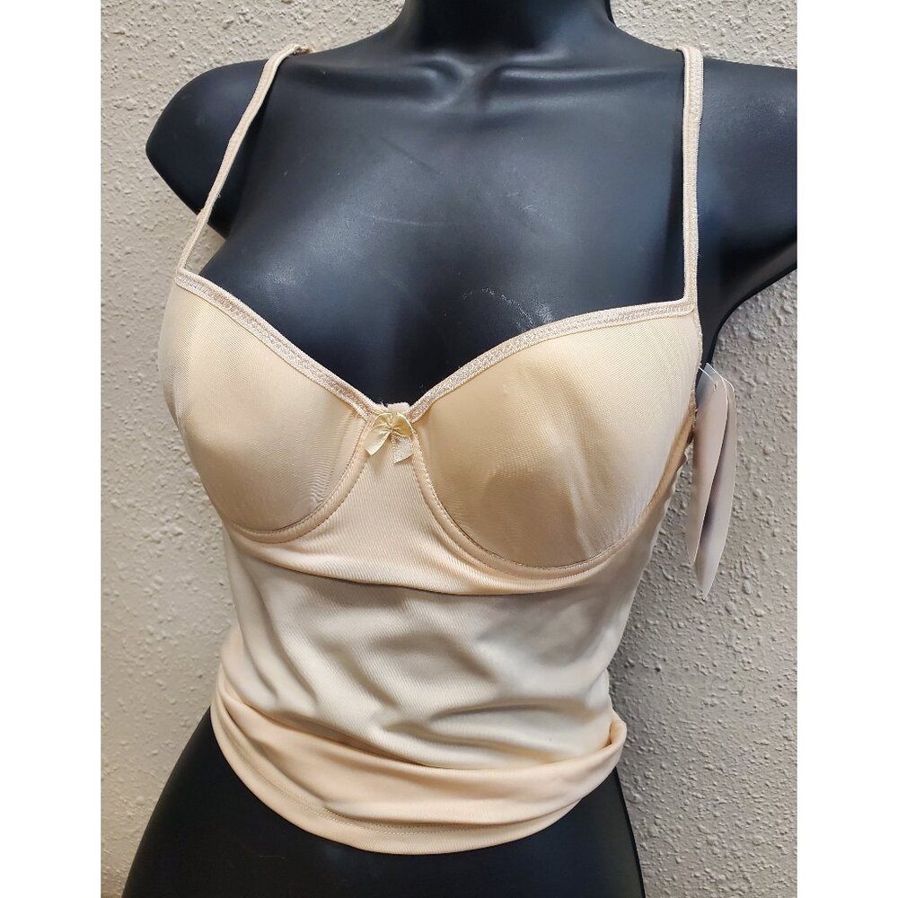 LiLy Underwire Cami Camisole Top Style 5226 - Beige NWT
